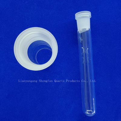 Anpassungs Quarz-Instrument Glas Prüfrohr klar