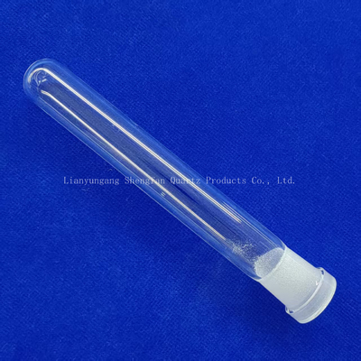 Anpassungs Quarz-Instrument Glas Prüfrohr klar
