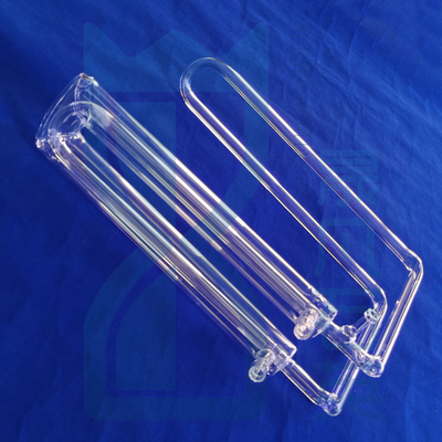 Hochtemperaturbeständig geschmolzenes Quarzglasrohr Labor für transparentes Quarzglasrohr