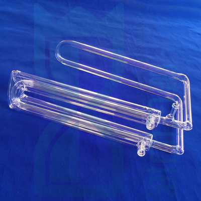 Hochtemperaturbeständig geschmolzenes Quarzglasrohr Labor für transparentes Quarzglasrohr