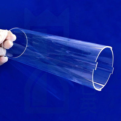 Hochtemperaturkorrosionsbeständig Hochteinlässigkeit Quarz Glasrohr Quarz geschmolzen