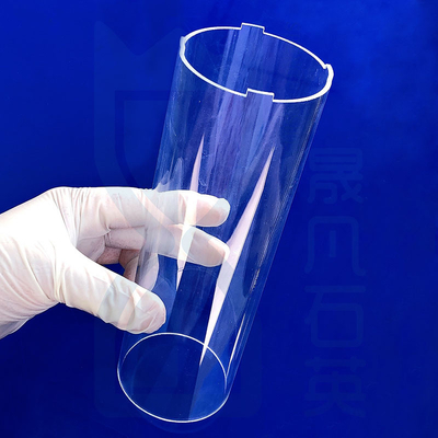 Hochtemperaturkorrosionsbeständig Hochteinlässigkeit Quarz Glasrohr Quarz geschmolzen