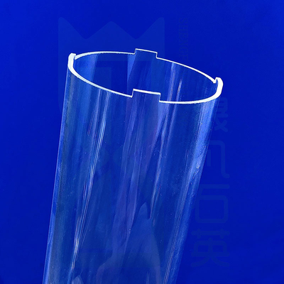 Hochtemperaturkorrosionsbeständig Hochteinlässigkeit Quarz Glasrohr Quarz geschmolzen