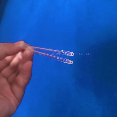 Fabrikmaßnahme Hochtemperaturbeständigkeit 1mm-10mm Kleiner Durchmesser Kapillar Quarzglasrohr