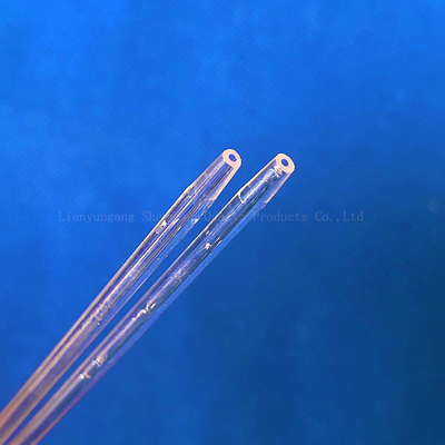Fabrikmaßnahme Hochtemperaturbeständigkeit 1mm-10mm Kleiner Durchmesser Kapillar Quarzglasrohr