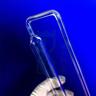 Anpassungsquarzglasrohr, hochtemperaturbeständig, U-förmig