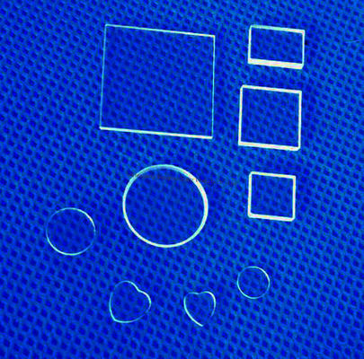 Hohe Transparenz 99,99% Reinheit Quarzglasplatte mit 1100°C Arbeitstemperatur