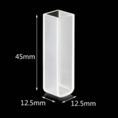 UV-Quarzkuvette 5 ml/10 ml 100% Blasenfrei kompatibel mit UV-Vis-Spektrophotometern