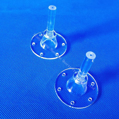 Hohe Reinheit 99,99% angepasste hochtemperaturbeständige Korrosionsresistente Experimentalgeräte Quarzglasröhren und Quarzreaktoren