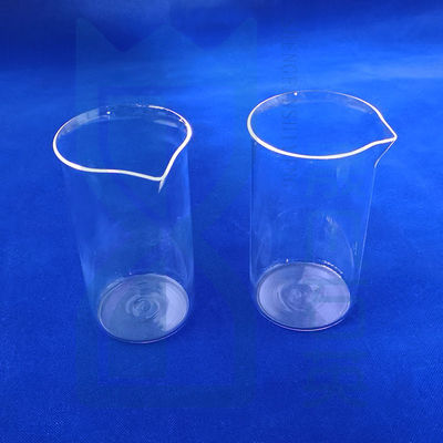 Fabrikgefertigte Quarzglasbecher und Quarzware Hochtemperaturbeständig Korrosionsbeständig