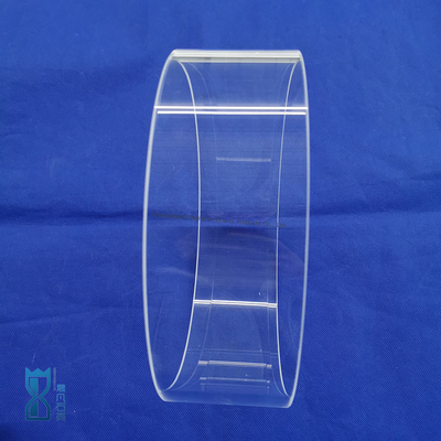 Korrosionsbeständiger Quarzglasring Härte Morse 6,5 für CVD-Maschine
