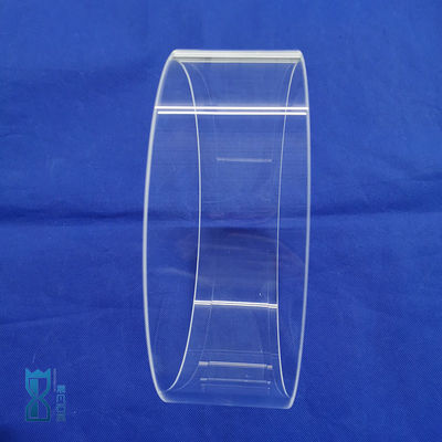 Hochtemperaturresistente Quarzglasrohre mit hoher Reinheit 1200 Grad Celsius für Röhrenöfen