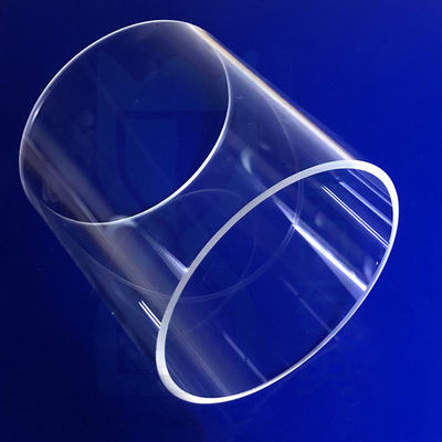 Hochtemperaturresistente Quarzglasrohre mit hoher Reinheit 1200 Grad Celsius für Röhrenöfen
