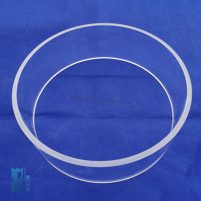 Korrosionsbeständiger Quarzglasring Härte Morse 6,5 für CVD-Maschine