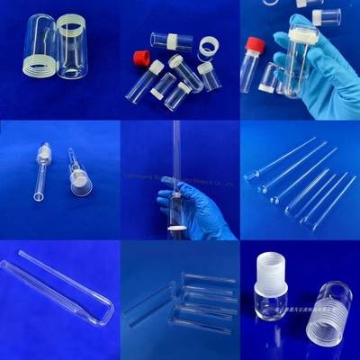 Anpassung Verarbeitung UV-Quarzglasrohrreaktor