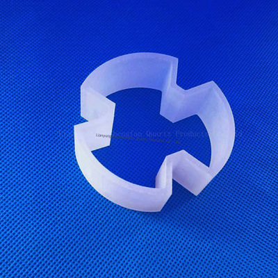 Fabrikgefertigte Hochtemperaturbeständige Korrosionsbeständige Durchsichtige Opaque Quarzglas Spezialformteile zur Probenunterstützung