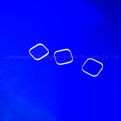 Durable Quartz Glass Plate with Low Thermal Expansion Coefficient Suitable for in Electronics and Optical Technologies