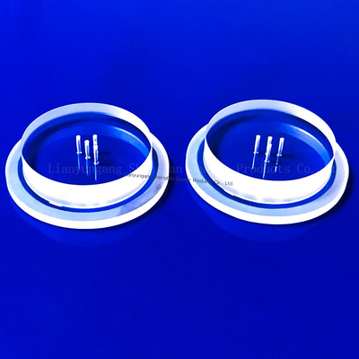 CNC Customized High Precision High Purity JGS2 Quartz Step Plates For UV Window