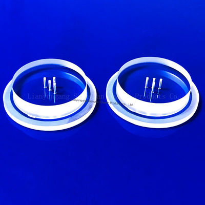 Maßgeschneiderte Quarzplatte Quarzglasplatte 92% Lichtübertragung 2,2 g/cm3 Dichte