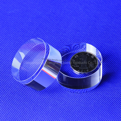 Quarzglasscheibe aus geschmolzener Kieselsäure, Premium-Optik, Quarzplatte