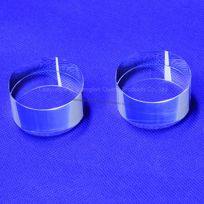 Quarzglasscheibe aus geschmolzener Kieselsäure, Premium-Optik, Quarzplatte