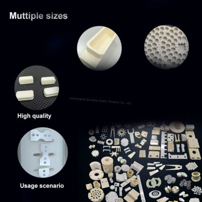 Durable Refractory Ceramic Tubes Made From High Purity Alumina Oxide With Diameter Range From 1mm To 120mm And Length Up To 2000mm