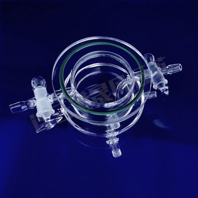 Hochwertige 500ml 1000ml Quarz Laborchemieausrüstung Quarz-Photoreaktor