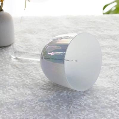 Customized gradient multi-color aurora music bowl chalice is used for stress relief, therapeutic meditation