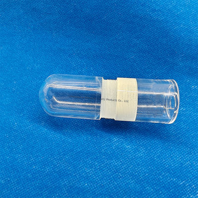 Besonders geschmolzener Siliziumquarz Glasflasche mit Verbindung