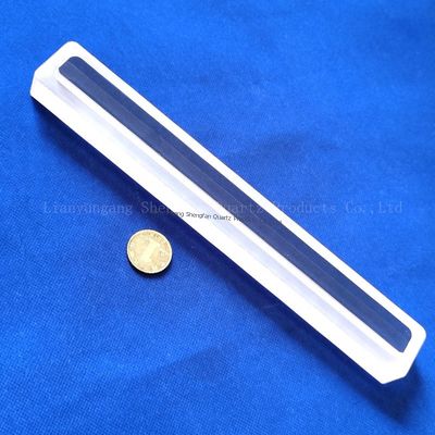 Hochtransparente Quarzglasplatte mit 92% Lichtdurchlässigkeit, 1100°C Arbeitstemperatur und 99,99% SiO2-Reinheit