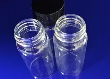 Doppeltes gewölbtes Laborreagensflasche-Revierdienst-nicht giftiges Material