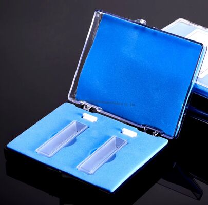 Hochtemperatur- und korrosionsbeständiges Quarzglas-Farbmessgerät mit 3,5 ml Kapazität