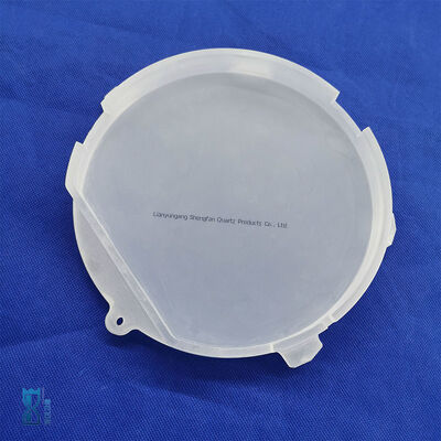 High Purity SIO2 99.99% Quartz Glass Plate with High Temperature Resistance 1100℃ and Customizable Size and Shape