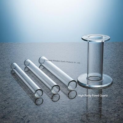 Clear Quartz Tube for Semiconductor Applications with High Temperature Resistance and Customizable Size