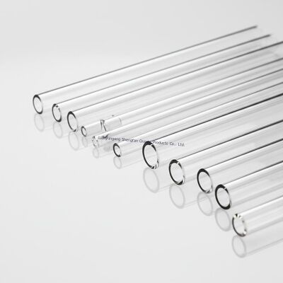 Thermisch stabile klare Quarzglasröhre ohne Luftblase und hohe Lichtdurchlässigkeit