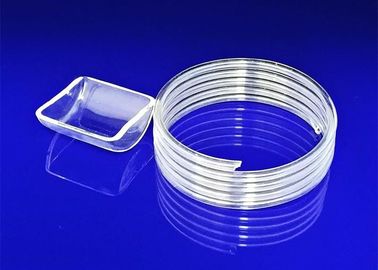 Widerstand-Quarz-Glas-Gewohnheits-Maß der Enden-Lampen-Quarz-Glasrohr-thermoelektrisches Kessel-hohen Temperatur