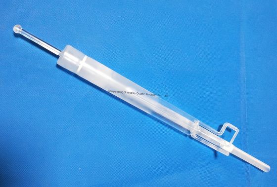 Quarzglas-Kapillarröhre aus Quarzglas mit 1100 °C Arbeitstemperatur, 99,99 % SiO2-Reinheit und hoher Lichtdurchlässigkeit