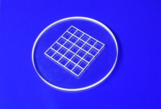 Customized Quartz Glass Plate Quartz Glass Sheet for Fixing Test Tube Standard-Sized Holes Processing Plate