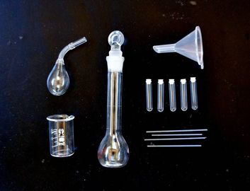 Heizungs-transparenter Quarz-Glas-Reagenzglas-Zylinder fixierte Silikon-Laborglaswaren