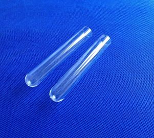 Reagensflasche-Glasreagenzgläser, Quarz-Reagenzglas der hohen Qualität der Überwurfmutter-Reagenzglas-hohen Temperatur