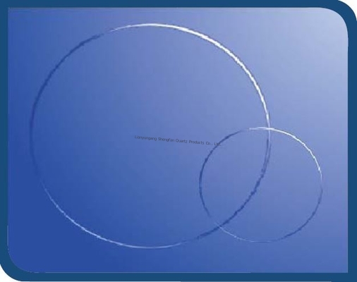 Transparente UV-Quarzglasplatte mit SIO2 99,99% Dichte 2,2 g/cm3