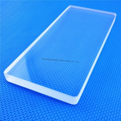 Transparente UV-Quarzglasplatte mit SIO2 99,99% Dichte 2,2 g/cm3