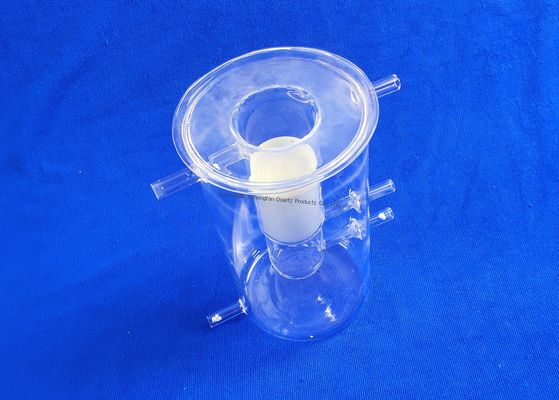 Hohes Beförderungs-Wissenschafts-Laborglaswaren-chemisches Laborglaswaren-Berufsentwurf Quartzolite-Glas Labware