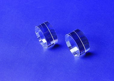 Kugelförmige Form fixierte Toleranz-Quarz-Glas-Platte der Quarzglas-Blatt-doppelte konvexe +/-0.02mm