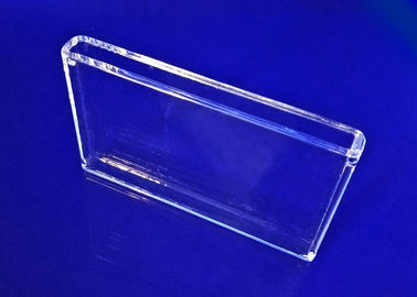Transparente Glasquarz-Urne, technische Glasprodukt-Hardware-Antikorrosion