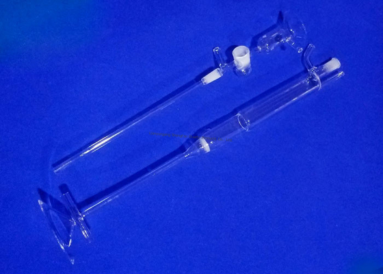 Laborquarz-Glasstab, kleine helle Beförderung Glasrohre Mose 6,5 Härte->92%