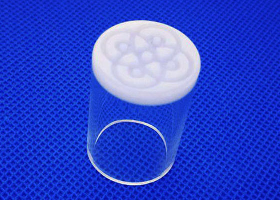 Pulver-Metallurgie-Quarz-Glas-Tiegel-niedrige Wärmeleitfähigkeits-multi Funktion