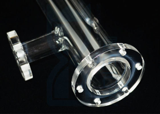 Quarz-Rohr-Flansch Morse 6,5 Sio2 2.2g/Cm3