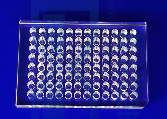 Präzisions-Glasbearbeitungs-Laser, der transparente fixiertes Silikon-Platten-Quarz-Platte bohrt