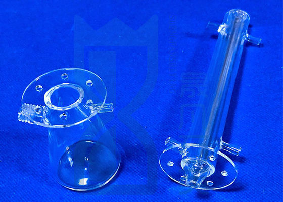 Photochemischer Reaktor-klarer Ozon-freies Quarz-Glasrohr